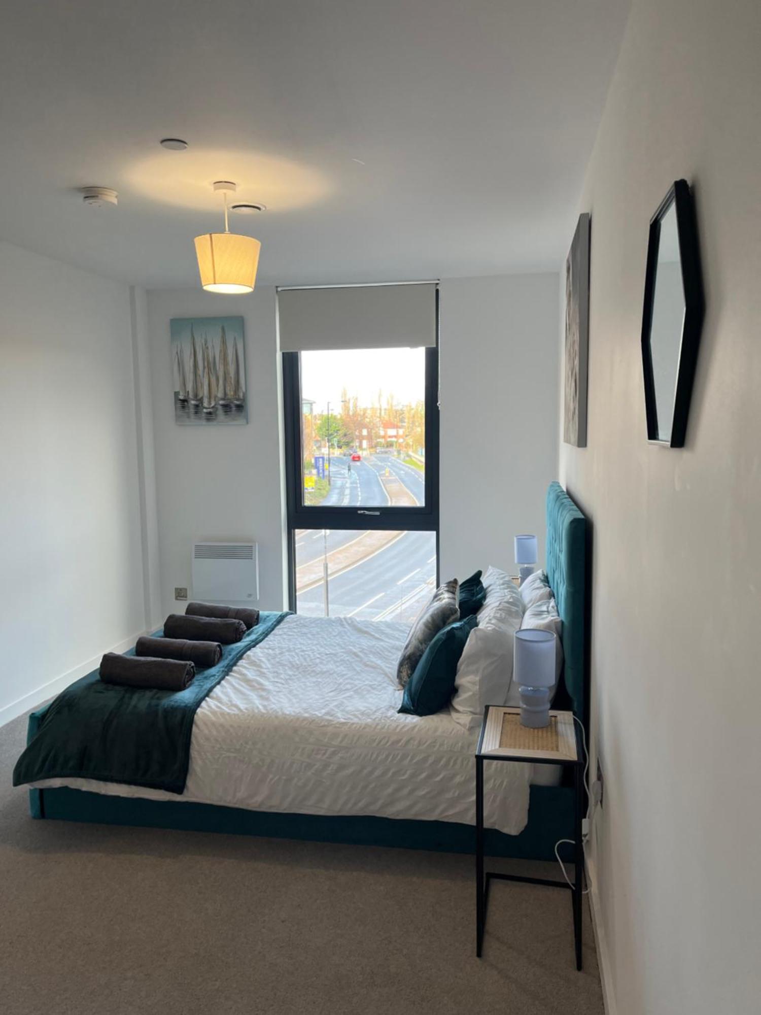 Superb New Build City Centre Flat And Gym York Esterno foto
