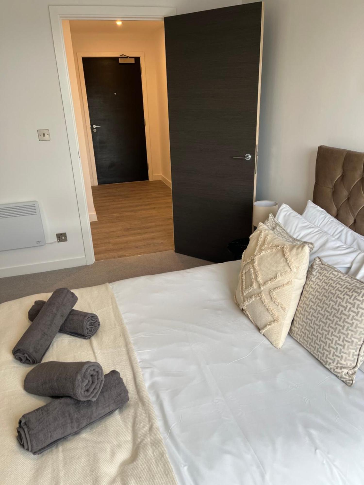 Superb New Build City Centre Flat And Gym York Esterno foto